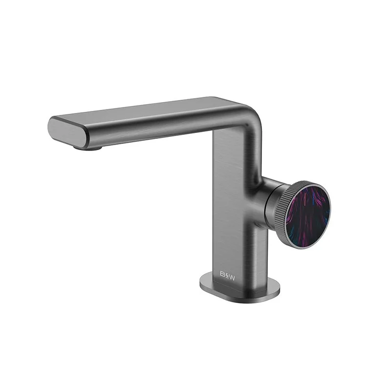 Смеситель для раковины Black&White Gravity 7207GM gun metal Sancos — официальный сайт