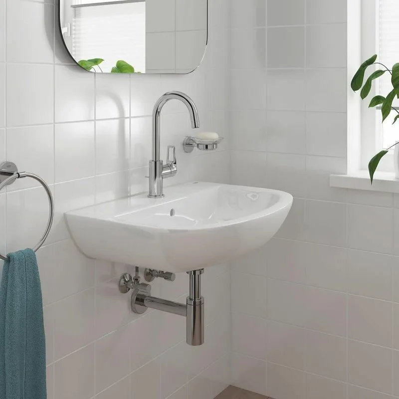 Смеситель для раковины Grohe Start Loop 23780001, хром Sancos — официальный сайт