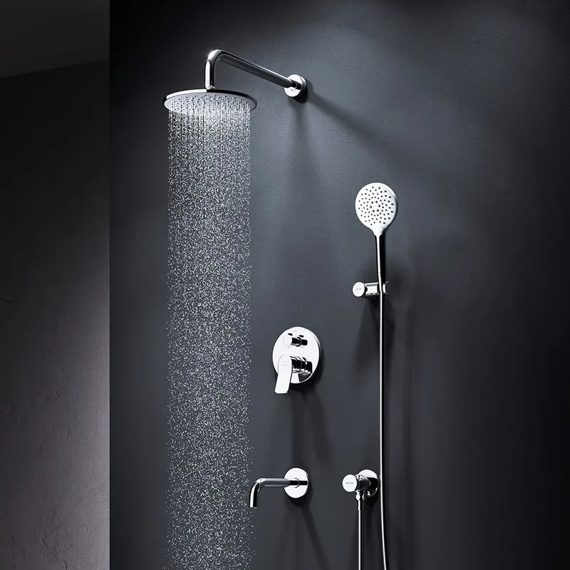 Душевой комплект AM.PM X-Joy FB85A3RH30 С ВНУТРЕННЕЙ ЧАСТЬЮ, хром Sancos — официальный сайт