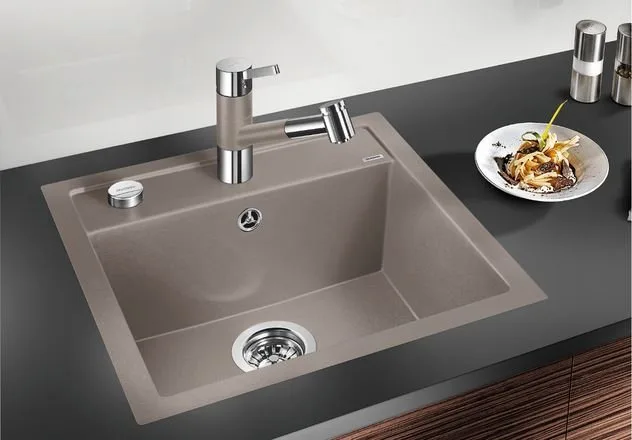 Мойка кухонная Blanco Dalago 5 серый беж Sancos — официальный сайт