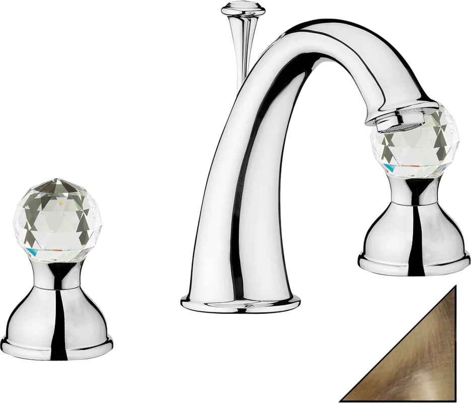 Смеситель для раковины Webert Karenina KA750101065 бронза Sancos — официальный сайт