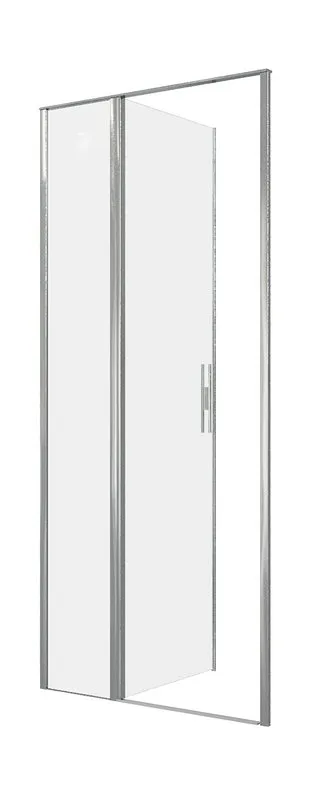 Душевая дверь в нишу Allen Brau Priority 3.31025.00 90 см, профиль хром, стекло прозрачное Optiwhite Sancos — официальный сайт