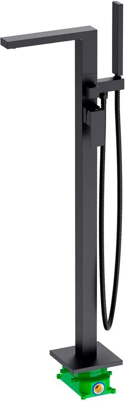 Напольный смеситель для ванны с душем Timo Selene 2210/03Y-CR, черный Sancos — официальный сайт