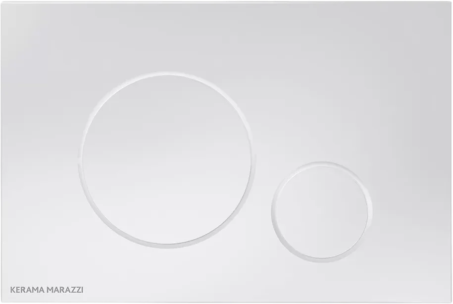 Кнопка смыва KERAMA MARAZZI FPR.A.WHT белый глянец Sancos — официальный сайт