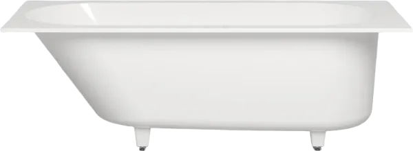 Ванна из искусственного камня Salini Ornella Kit S-Sense 170x80 см, встраиваемая, белая, на ножках,  Sancos — Оригинал