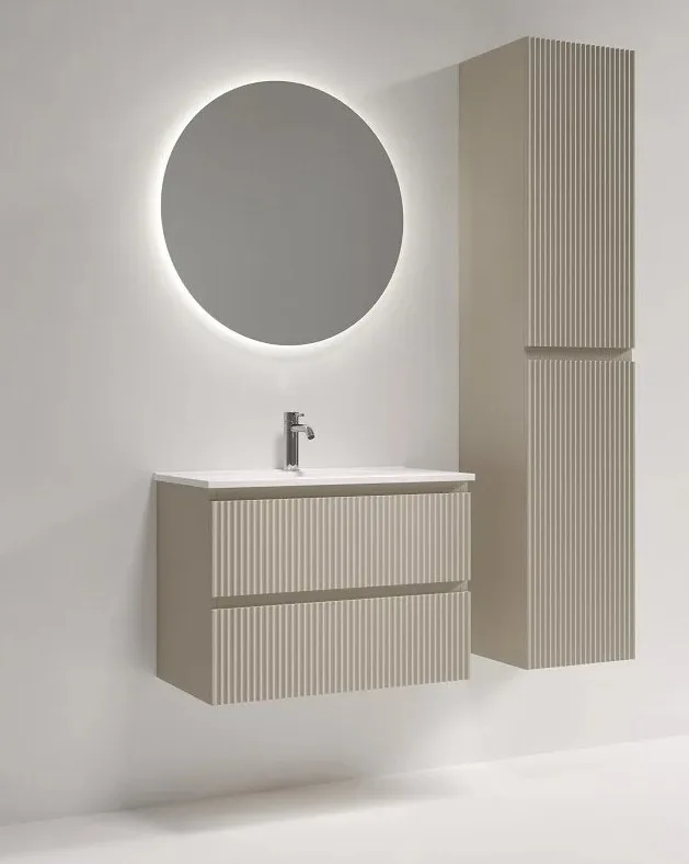 Тумба под раковину Sancos Snob R 70 подвесная Beige soft (капучино), SNR70/39CE Sancos — официальный сайт