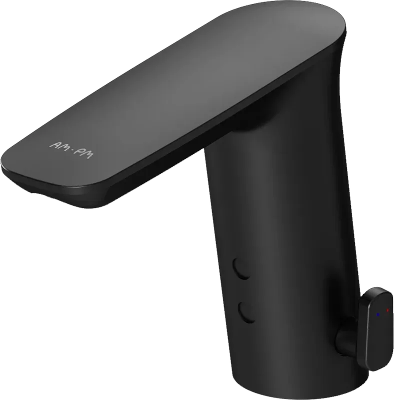 Смеситель для раковины AM.PM Inspire V2.0 F50A02322 черный, сенсорный Sancos — официальный сайт