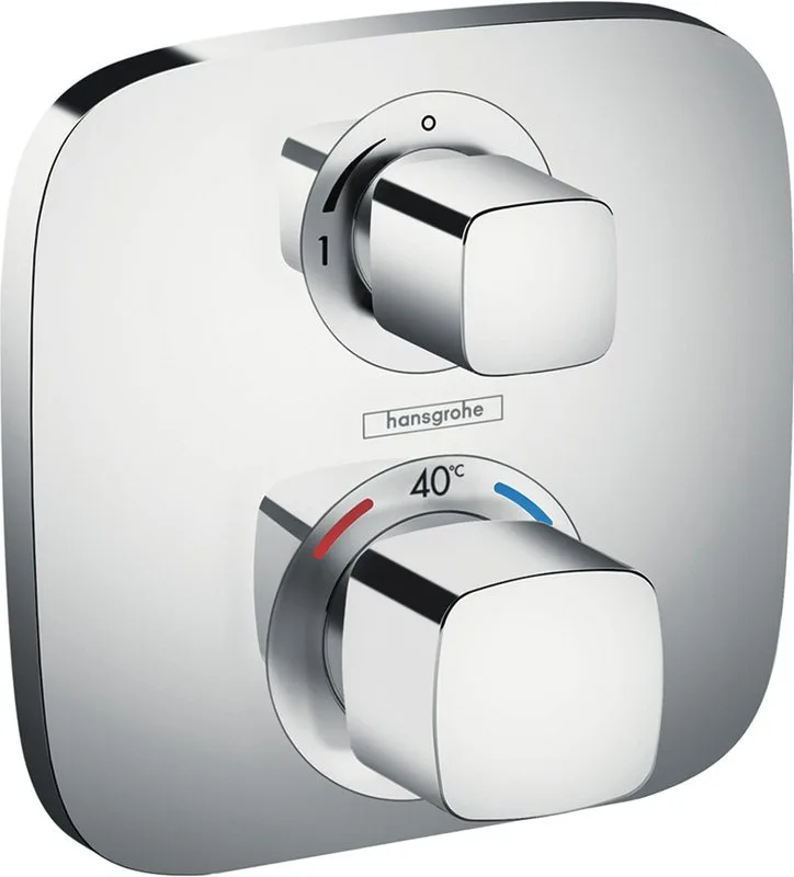 Термостатический смеситель встраиваемый Hansgrohe Ecostat E 15707000, для душа Sancos — официальный сайт