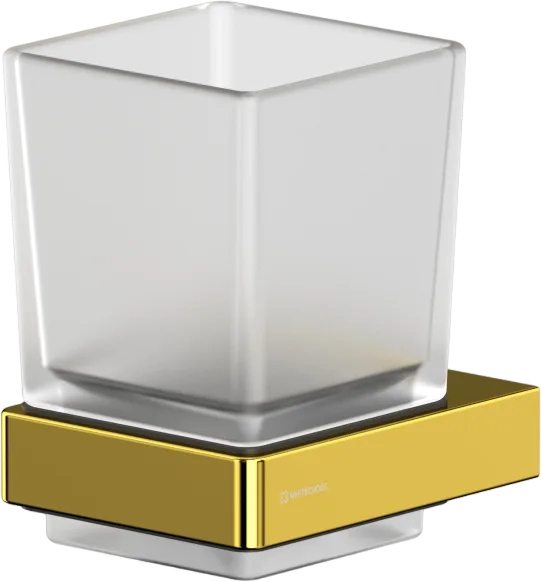 Стакан WHITECROSS Cubo CU2430GL золото Sancos — официальный сайт