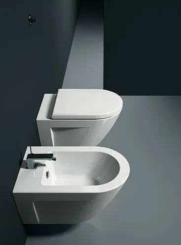 Крышка-сиденье GSI Norm MS86CN11 с микролифтом, белая Sancos — Оригинал