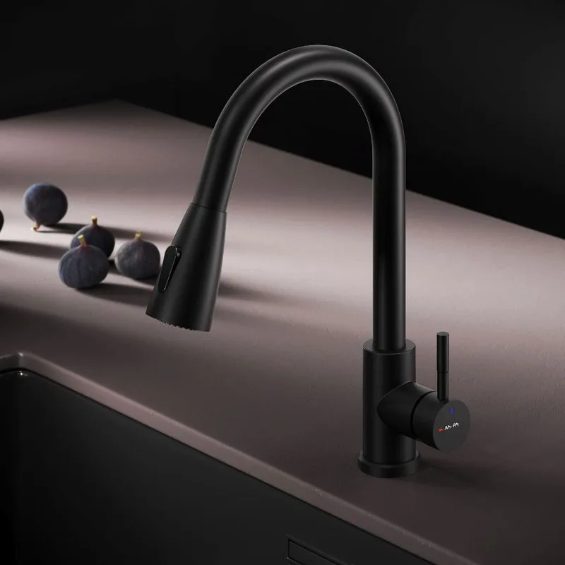 Смеситель для кухни AM.PM X-Joy S F85B07522, черный Sancos — официальный сайт