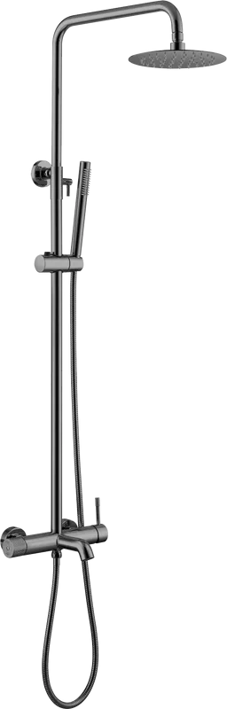 Душевая стойка Boheme Uno 468-SGM, shine gun metal Sancos — официальный сайт