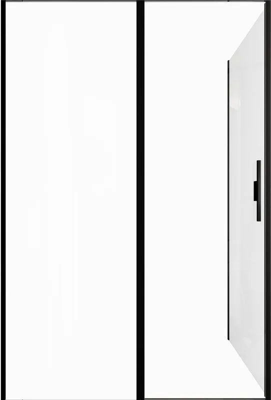 Душевой уголок Allen Brau Priority 140x90, профиль черный браш, стекло прозрачное Sancos — официальный сайт