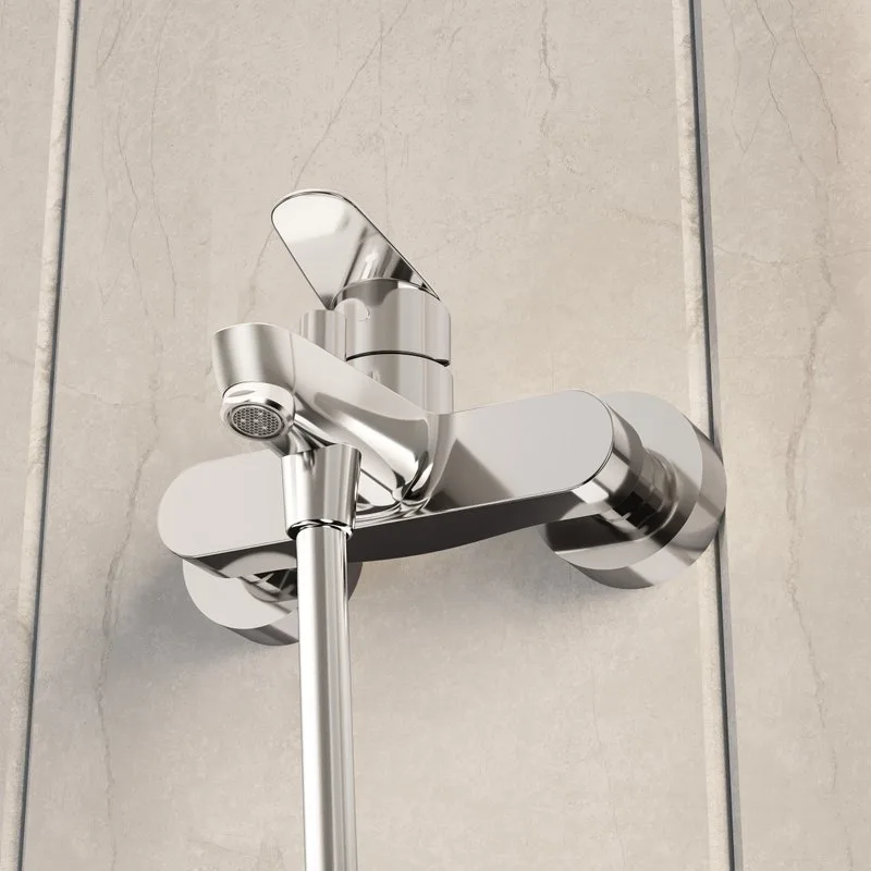 Смеситель для ванны с душем VitrA Flow Round, хром Sancos — официальный сайт