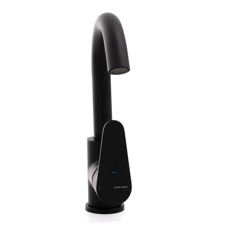 Смеситель для раковины Clever Rocket 62076, черный Sancos — официальный сайт
