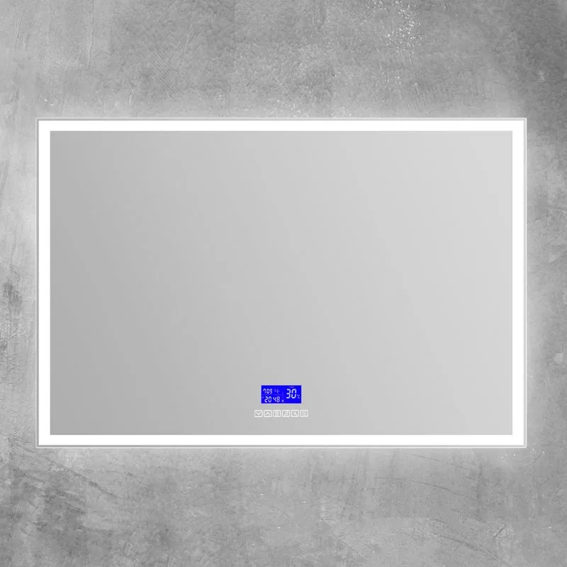 Зеркало BelBagno SPC-GRT-1200-800-LED-TCH-RAD с bluetooth, термометром и радио Sancos — официальный сайт