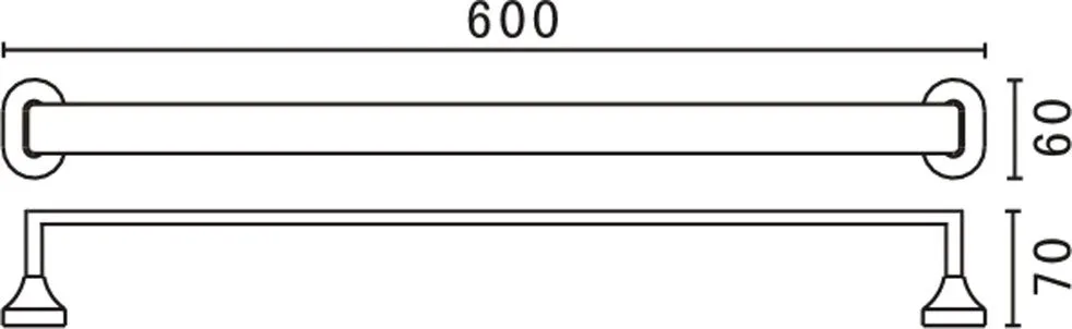 Полотенцедержатель Art&Max Ovale AM-E-4024B Sancos — официальный сайт