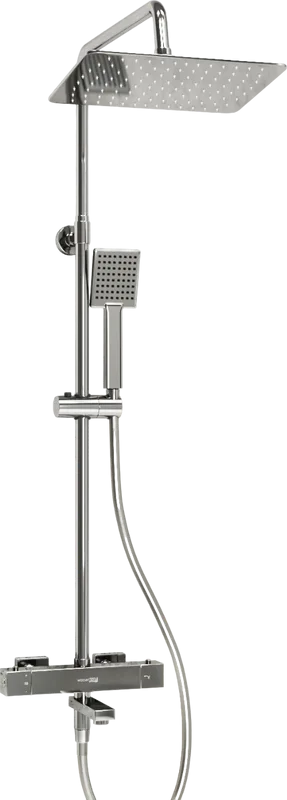 Душевая стойка Wasserkraft Aller A199.069.141.087.CH Thermo, с термостатом, хром Sancos — официальный сайт
