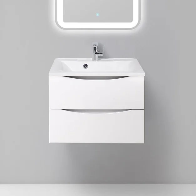 Тумба под раковину без столешницы BelBagno Marino 65 bianco lucido Sancos — официальный сайт