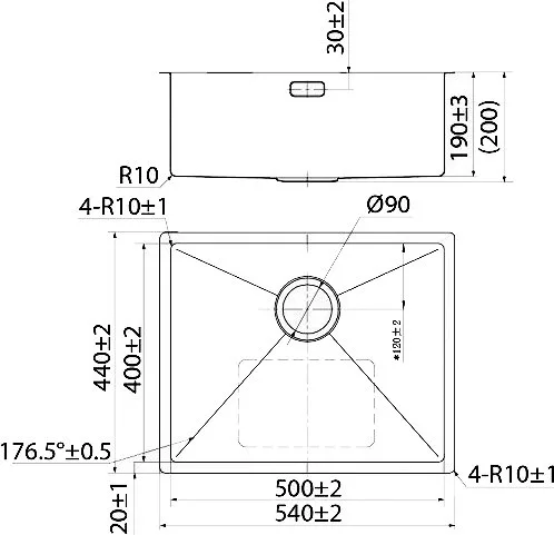 Мойка кухонная IDDIS Edifice EDI54S0i77 Sancos — официальный сайт