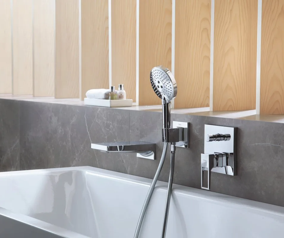 Встраиваемый смеситель Hansgrohe Metropol 74545000 Sancos — официальный сайт