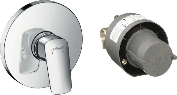 Встраиваемый смеситель Hansgrohe Logis 71666000 С ВНУТРЕННЕЙ ЧАСТЬЮ Sancos — официальный сайт
