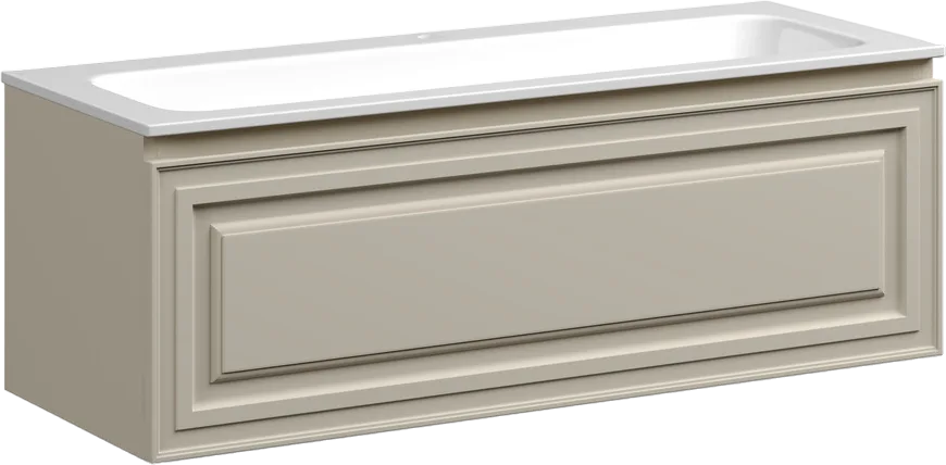 Тумба с раковиной Sancos Very 120 beige soft, раковина CN7017 Sancos — официальный сайт