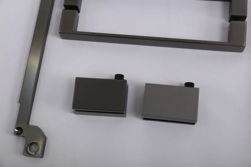 Душевой уголок Cezares Slider AH 1 80-100/110 BR GM профиль оружейная сталь, стекло бронза Sancos — официальный сайт