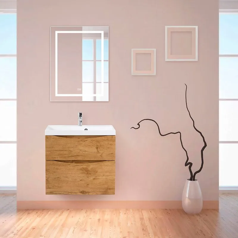 Зеркало BelBagno Kraft SPC-KRAFT-685-885-TCH-WARM с подогревом Sancos — официальный сайт