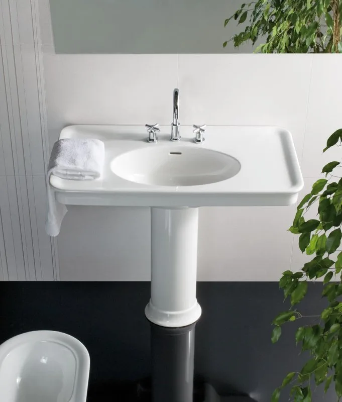 Раковина Hatria Dolcevita Y0F001 100 см, белая Sancos — официальный сайт