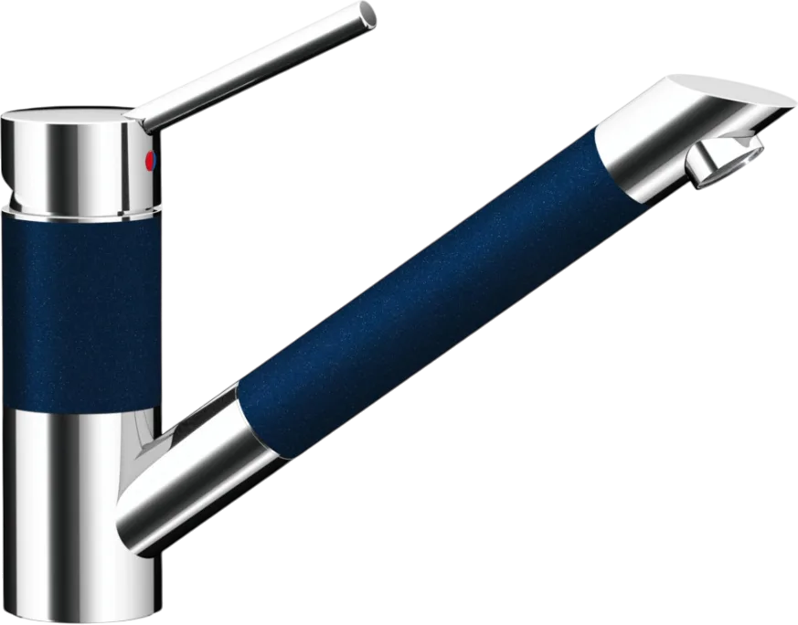 Смеситель для кухни Schock Cristalite SC-200-D выдвижной излив, океан Sancos — официальный сайт