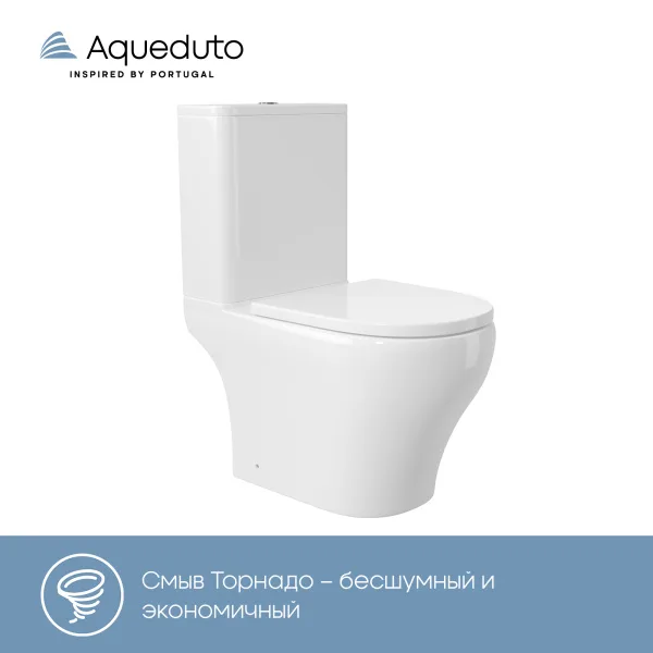 Унитаз-компакт напольный Aqueduto OVO Light AQDSOVOL10