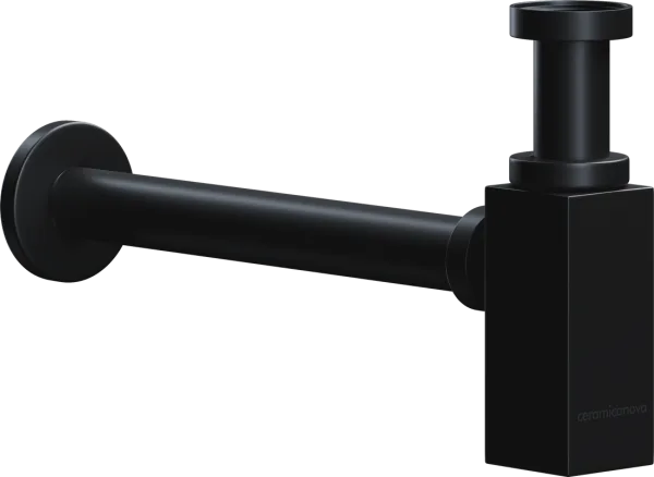 Сифон для раковины Ceramicanova 70002MB, черный Sancos — Оригинал