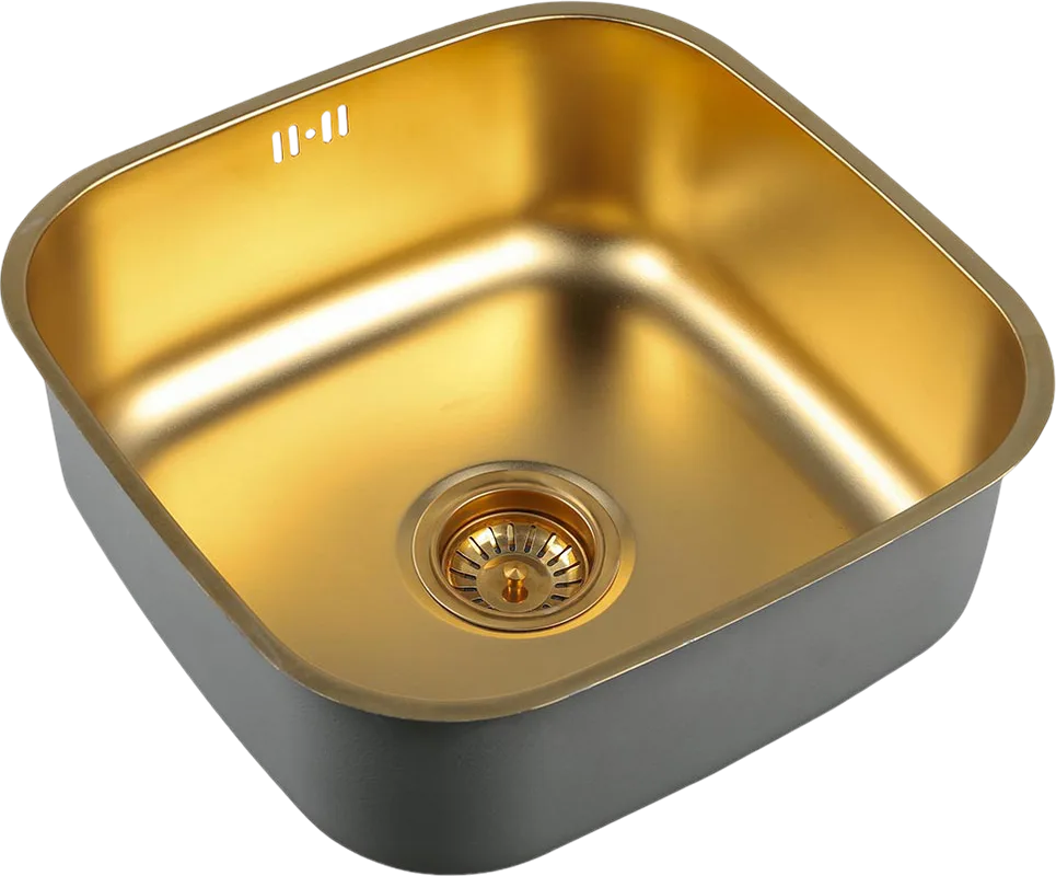 Мойка кухонная Zorg Inox PVD SZR-4040 bronze Sancos — официальный сайт
