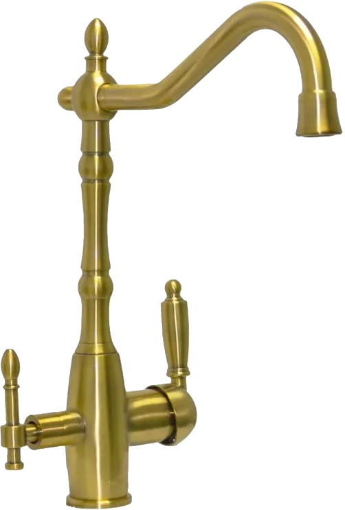 Смеситель для кухни Seaman Barcelone SSL-5387 gold  satin Sancos — официальный сайт