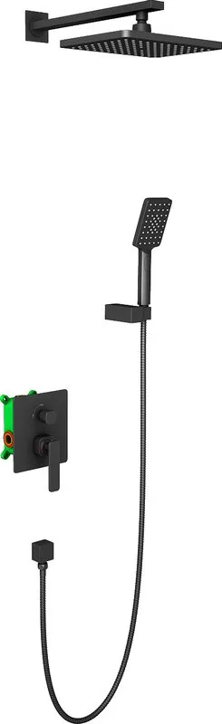 Душевой комплект Timo Torne SX-4319/03SM, С ВНУТРЕННЕЙ ЧАСТЬЮ, черный Sancos — официальный сайт