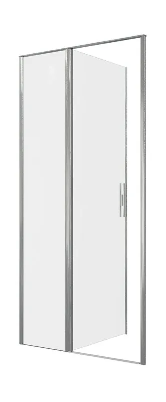 Душевая дверь в нишу Allen Brau Priority 3.31028.00 100 см, профиль хром, стекло прозрачное Optiwhit Sancos — официальный сайт