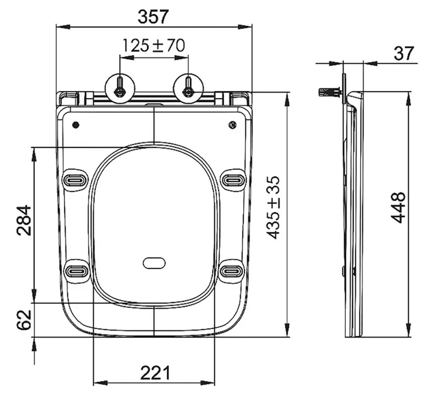Крышка-сиденье BelBagno Ardente-R BB2312SC с микролифтом Sancos — официальный сайт