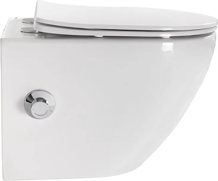 Унитаз подвесной BelBagno Uno BB3105CHR-BS/SC Sancos — официальный сайт