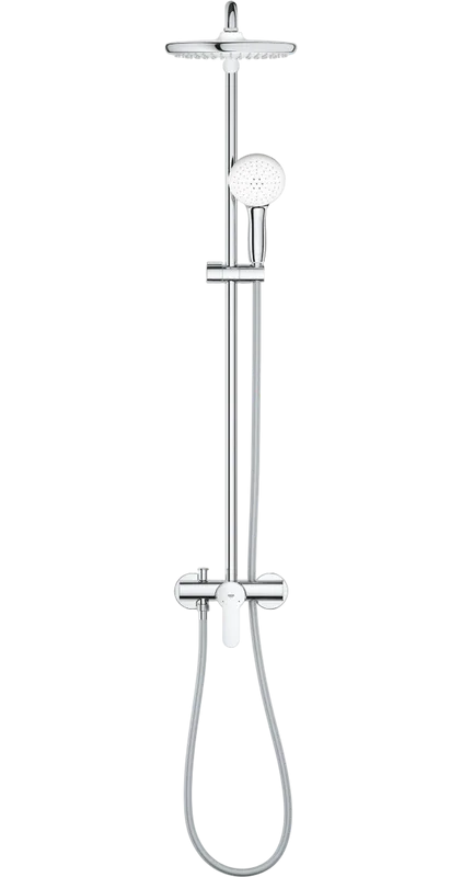 Душевая стойка Grohe Tempesta 26673001, хром Sancos — официальный сайт