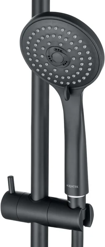 Душевой гарнитур AQUATEK AQ2011MB, матовый черный Sancos — официальный сайт