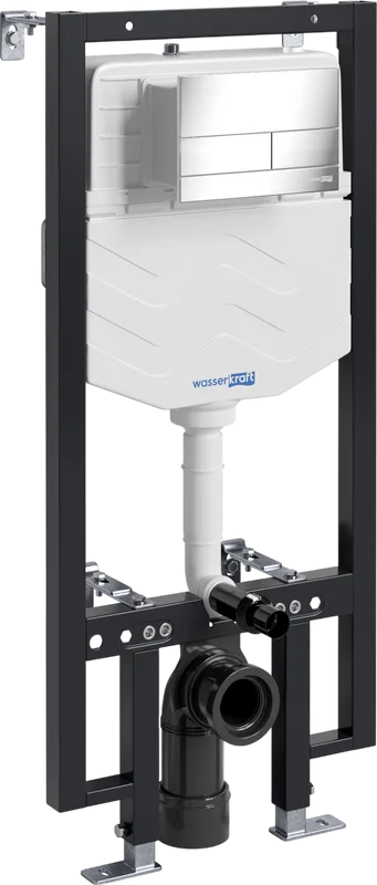Система инсталляции для унитазов Wasserkraft Vils 56TLT.010.ME.CH04, с кнопкой смыва хром Sancos — официальный сайт