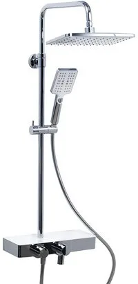 Душевая стойка Wasserkraft Thermo A11301, хром Sancos — официальный сайт