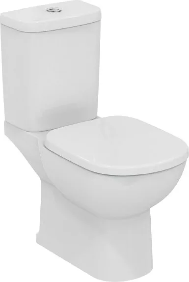 Крышка-сиденье Ideal Standard Tempo T679301 с микролифтом, петли пластик Sancos — Оригинал