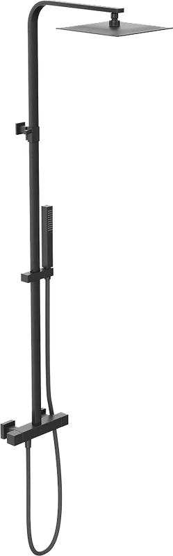 Душевая стойка KERAMA MARAZZI Futura 61158KM.01.093, черный матовый Sancos — официальный сайт