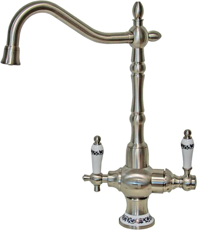 Смеситель для кухни Zorg Sanitary ZR 336 YF-50 nickel Sancos — официальный сайт