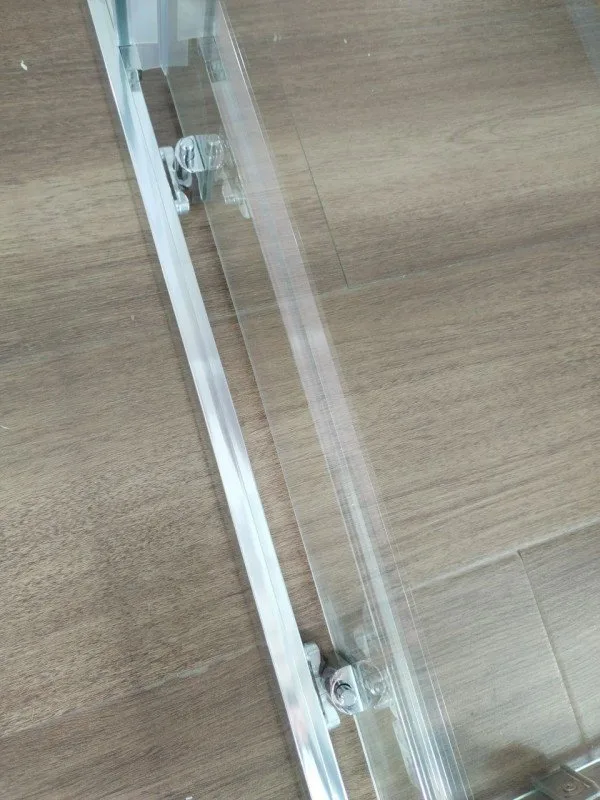 Душевой уголок Esbano Flex ESF-90D1+110D2-B 110х90 см, профиль черный, стекло прозрачное Sancos — официальный сайт