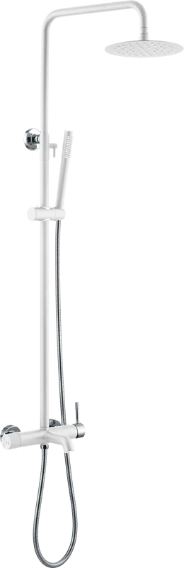 Душевая стойка Boheme Uno 468-WCR, white chrome Sancos — официальный сайт