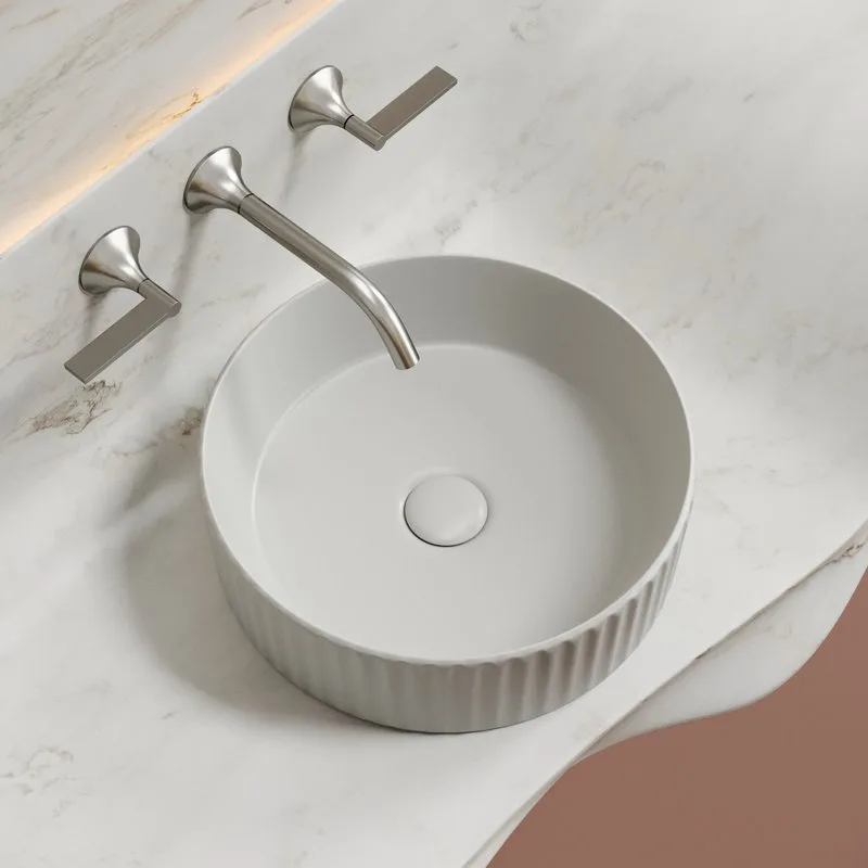 Накладная раковина Ceramicanova Element CN6057MSG серая матовая Sancos — официальный сайт