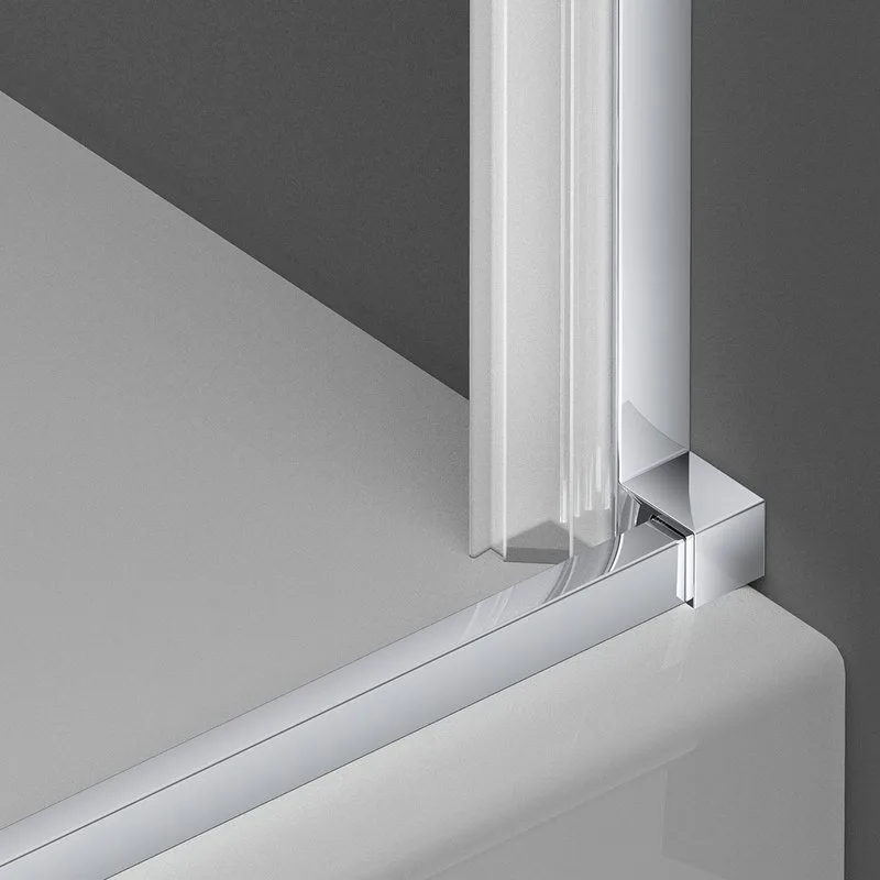 Душевой уголок Vincea Alpha VSR-3ALP9095CL 95х90 см, профиль глянцевый хром, стекло прозрачное Sancos — официальный сайт